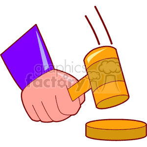 gavel800 clipart. Commercial use image # 170548