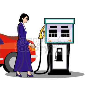  autos automobile automobiles fuel gas pump pumps car cars  petrol003.gif Clip Art Transportation Land 