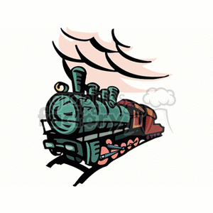   train trains railroad transportation  engine3.gif Clip Art Transportation Land train 