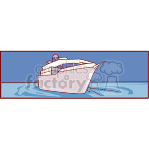 yacht clipart