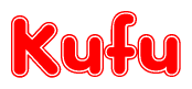 The image displays the word Kufu written in a stylized red font with hearts inside the letters.