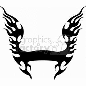 wings flames clipart. Commercial use image # 368547