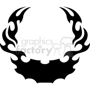 frame-flames-093 clipart. Commercial use image # 368569