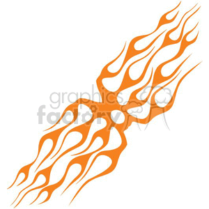 0015 symmetric flames clipart. Royalty-free image # 368601