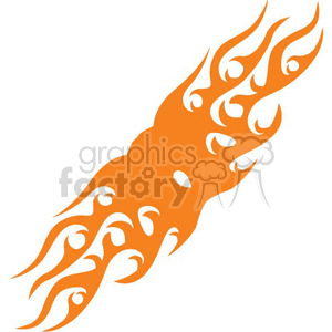 0036 symmetric flames clipart. Royalty-free image # 368619