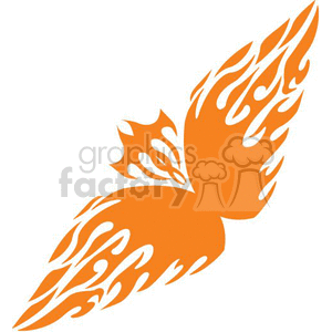 0041 symmetric flames clipart. Royalty-free image # 368719