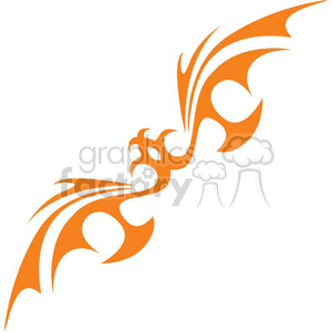 0067 symmetric flames clipart. Royalty-free image # 368735