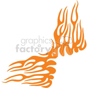 0034 symmetric flames clipart. Royalty-free image # 368743