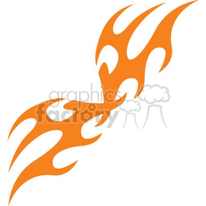 0027 symmetric flames clipart. Royalty-free image # 368769