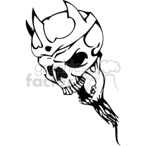skulls-059 clipart. Royalty-free image # 368891