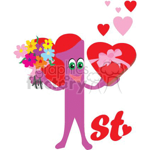 birthday birthdays anniversary anniversaries celebration celebrate 1 1st flower flowers heart hearts love