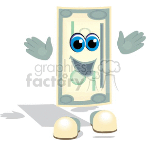 cartoon money man clipart. Commercial use image # 369907