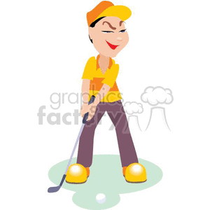 golf008 clipart. Royalty-free image # 369977