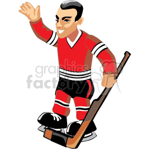 hockey goalie clipart. Commercial use image # 369987