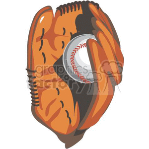 baseball glove with baseball animation. Royalty-free animation # 370007