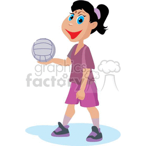 volleyball007 clipart. Royalty-free image # 370057