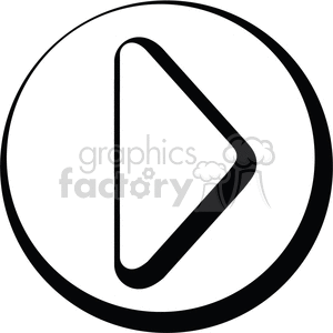 play button001 clipart. Royalty-free image # 370147