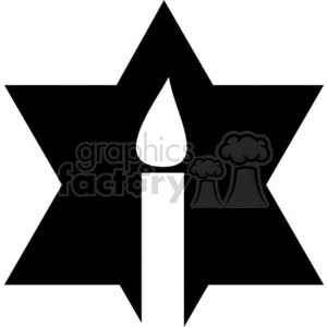 hanukkah vector clip art vinyl-ready cutter black white menorah israel jews jew jewish