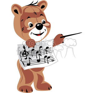 teddy bear teddybear teddybears bears toy toys stuffed music class mistro teacher school notes conductor maestro