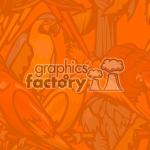 background backgrounds tile tiled tiles stationary tropical bird birds macaw orange