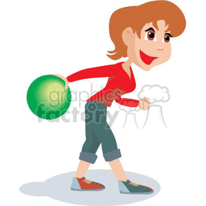 bowling003 clipart. Commercial use image # 370001