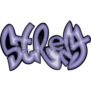graffiti tag tags word words art vector clip art graphics writing city urban street purple blue