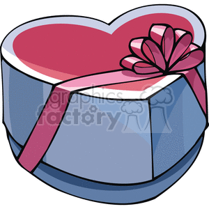 Heart shaped candy bowl. clipart. Royalty-free image # 145986