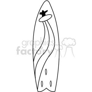 surf board clipart. Royalty-free image # 373057