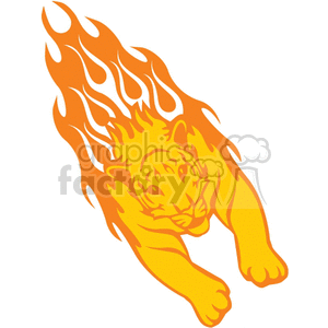 animal animals flame flames flaming fire vinyl-ready vinyl ready hot blazing blazin vector eps gif jpg png cutter signage tiger tigers orange