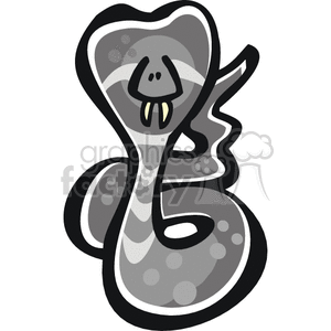 Cartoon Cobra Snake clipart #129126 at Graphics Factory.