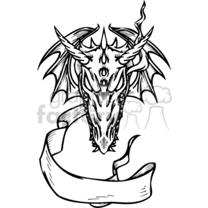 dragons template 039 clipart. Commercial use image # 373619