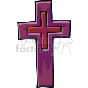 Cross clipart. Royalty-free image # 144358