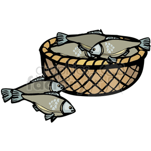 indian indians native americans western navajo basket baskets fish vector eps jpg png clipart people gif