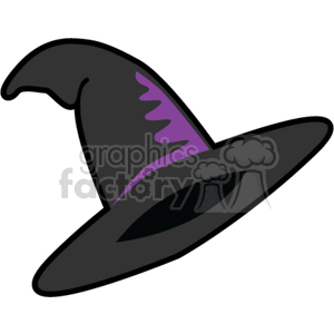 Witch hat clipart. Commercial use image # 374394