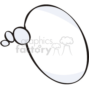 Thought bubble 37 clipart. Royalty-free image # 375015