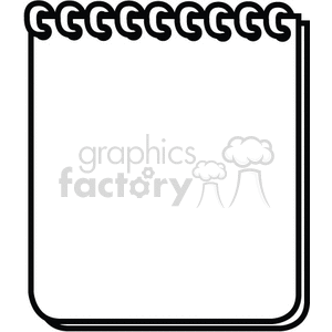 Paper tablet clipart. Commercial use image # 375320