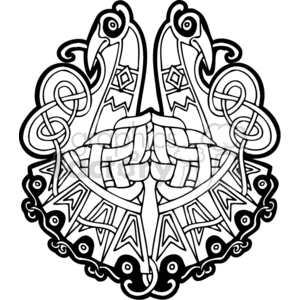 celtic design 0026w clipart. Royalty-free image # 376508