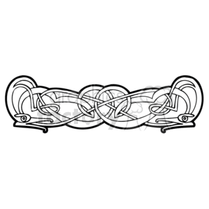 celtic design 0107w clipart. Royalty-free image # 376523