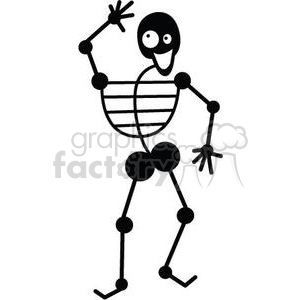 what's up says skelly clipart. Royalty-free image # 380787