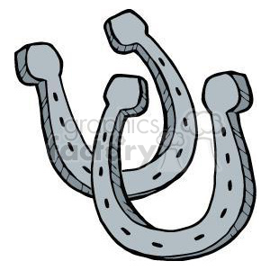 3361-Horse-Shoes clipart. Royalty-free image # 380828