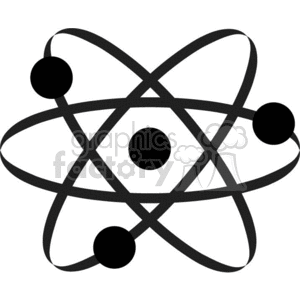 atom-1 clipart. Royalty-free image # 381922