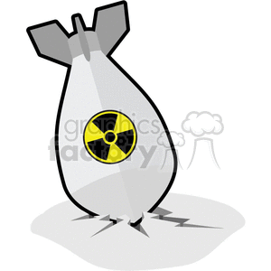 Nuclear bomb clipart. Commercial use image # 381932