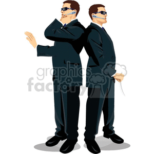 CIA agents clipart. Commercial use image # 382266