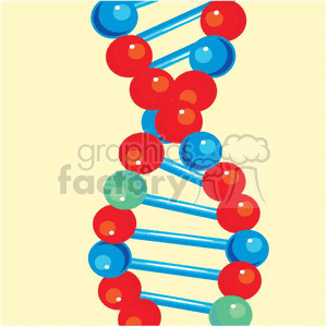 DNA animation. Royalty-free animation # 382281