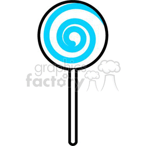 blue sucker clipart. Royalty-free image # 382405