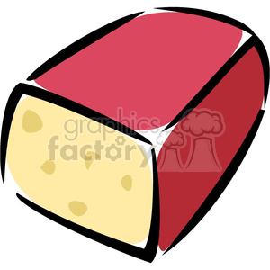 cheese block clipart. Royalty-free icon # 383093