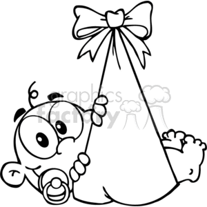cartoon funny comic comical vector baby babies delivery delivering birth newborn black white