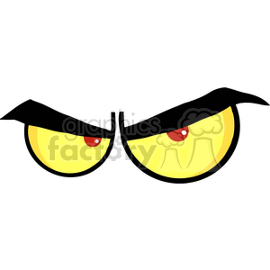 evil cartoon eyes clipart. Commercial use icon # 383610