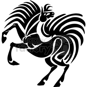 horse design clipart. Royalty-free image # 385926