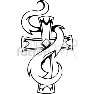 christian religion cross 006 clipart. Commercial use image # 386028